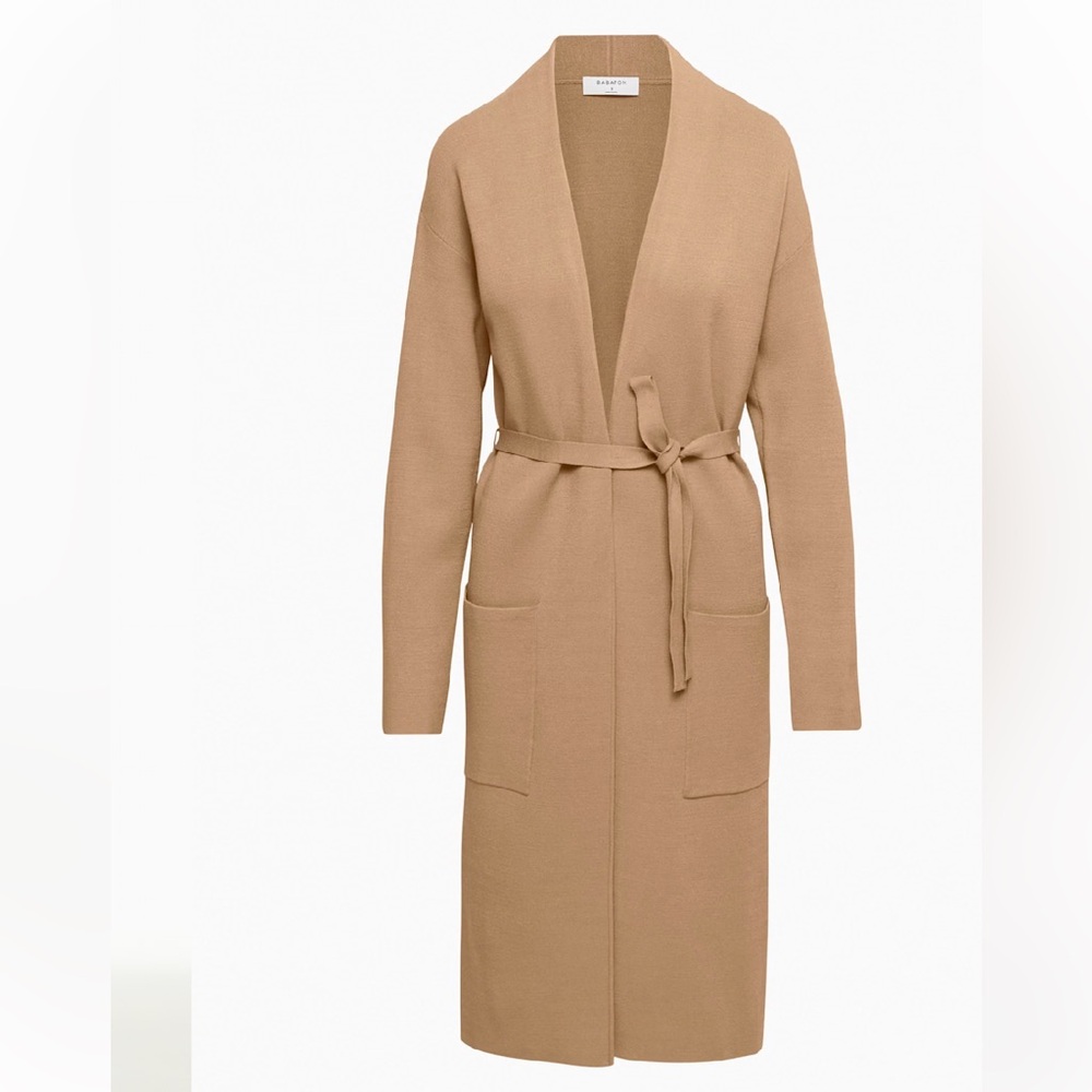 Babaton Ty Cardigan - Gold Camel